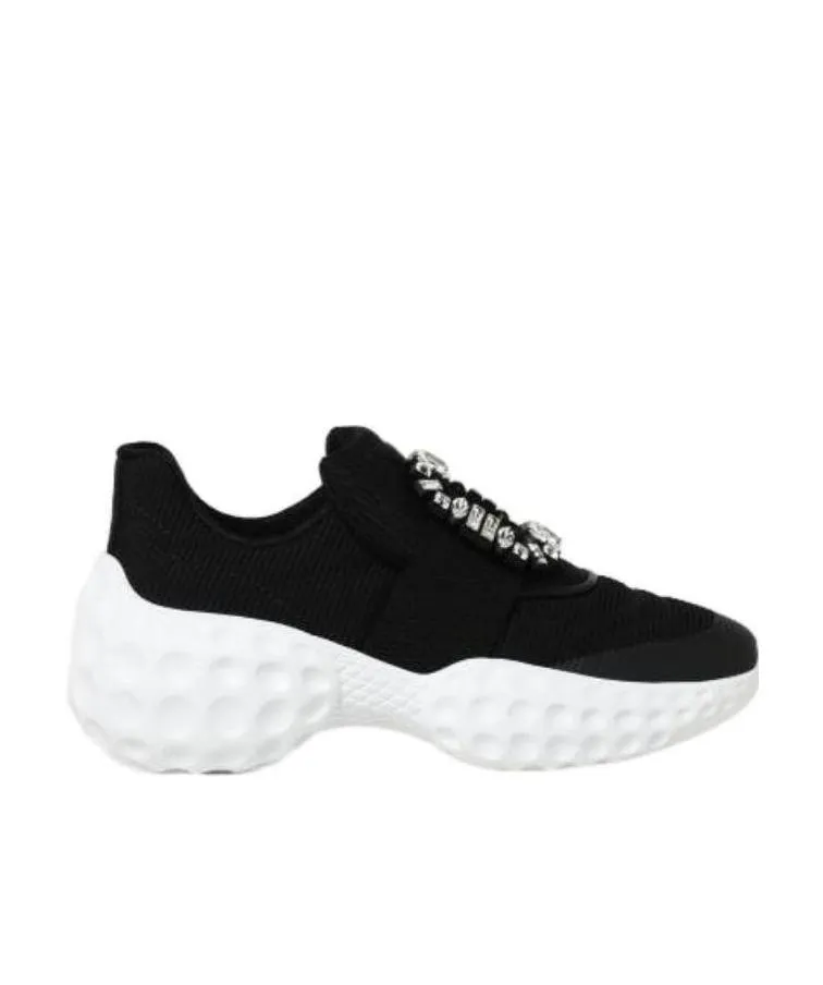 Viv' Run Light Embellished Buckle Sneakers