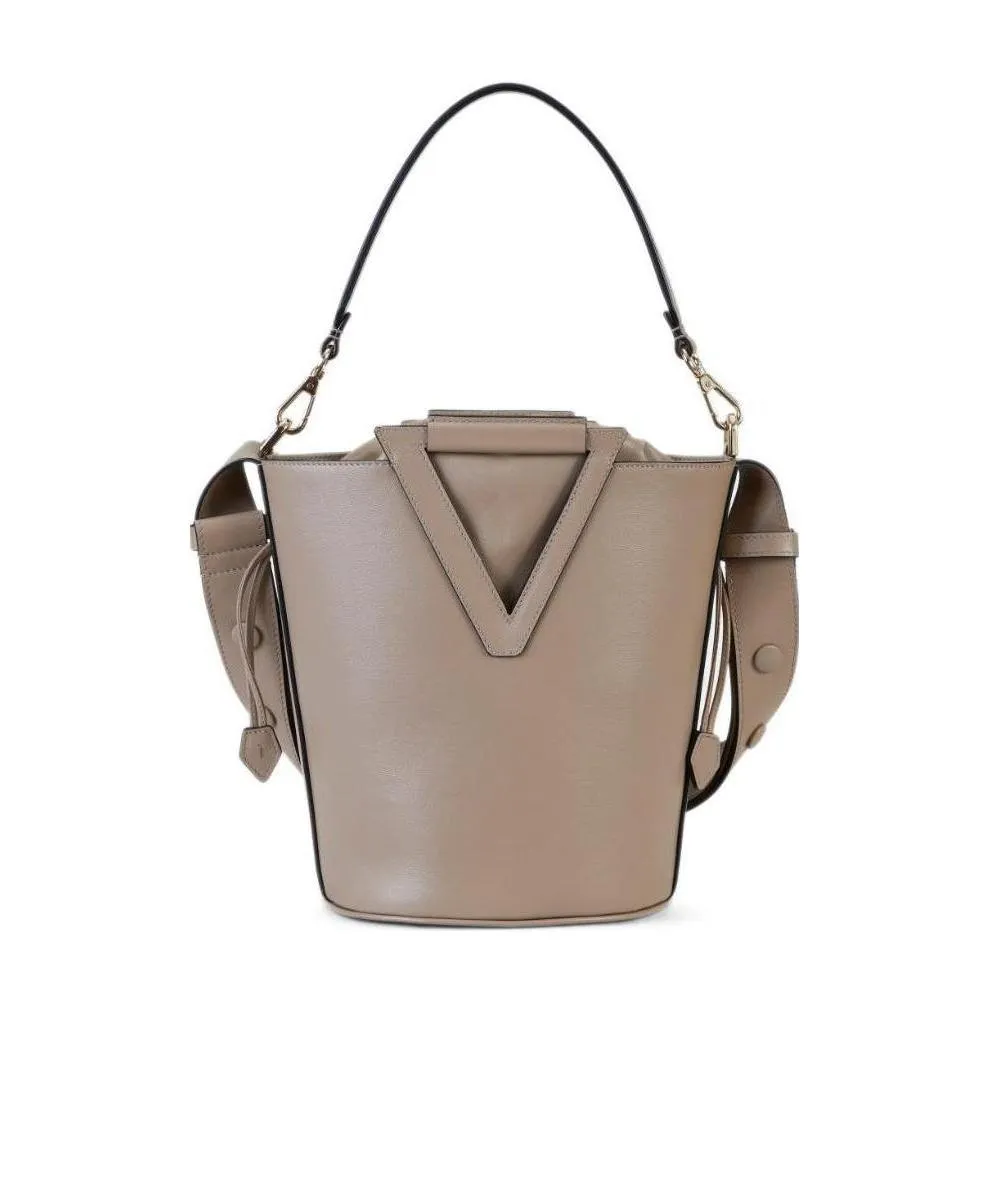 Logo-Embellished Bucket Bag