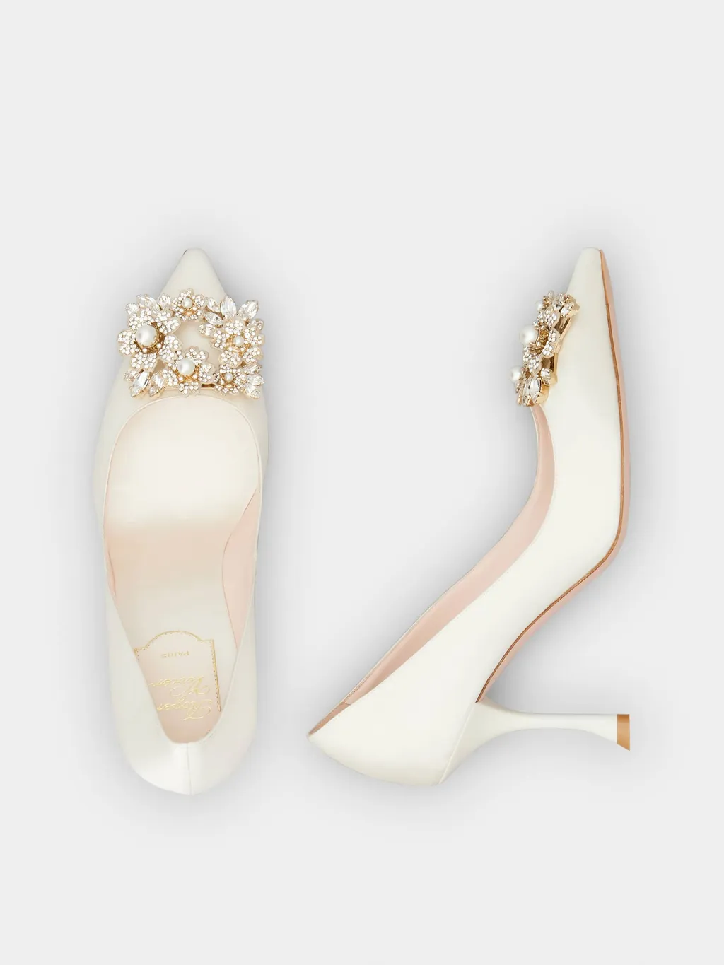 Efflorescence Embellished Pumps