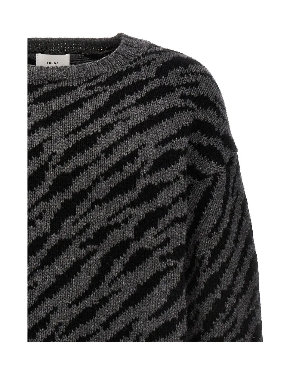 Striped Knit Sweater