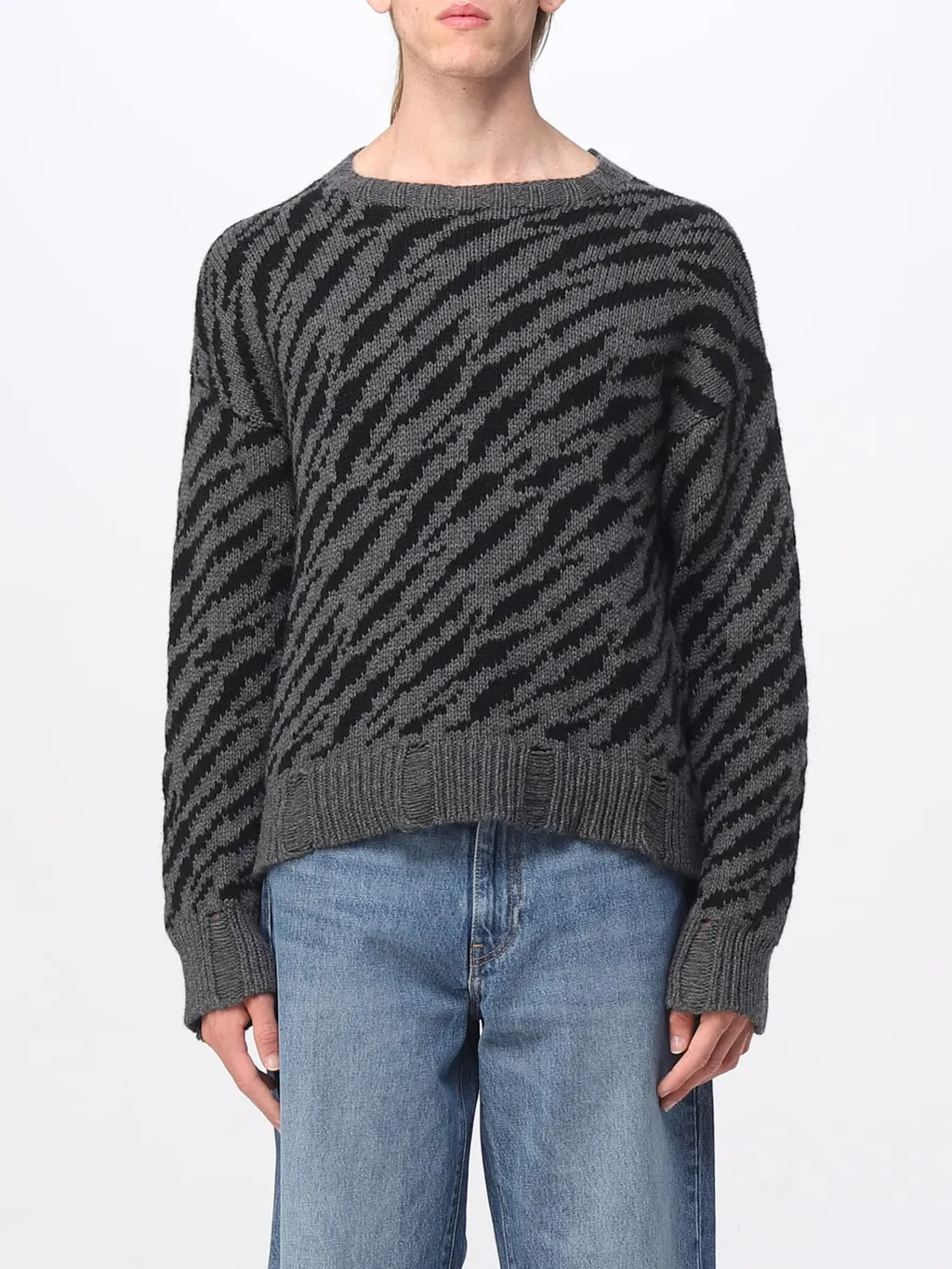 Striped Knit Sweater