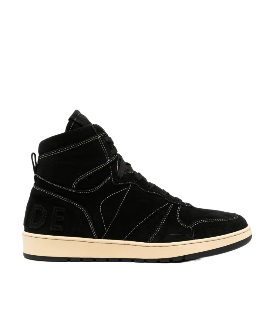 Rhecess High-Top Suede Sneakers