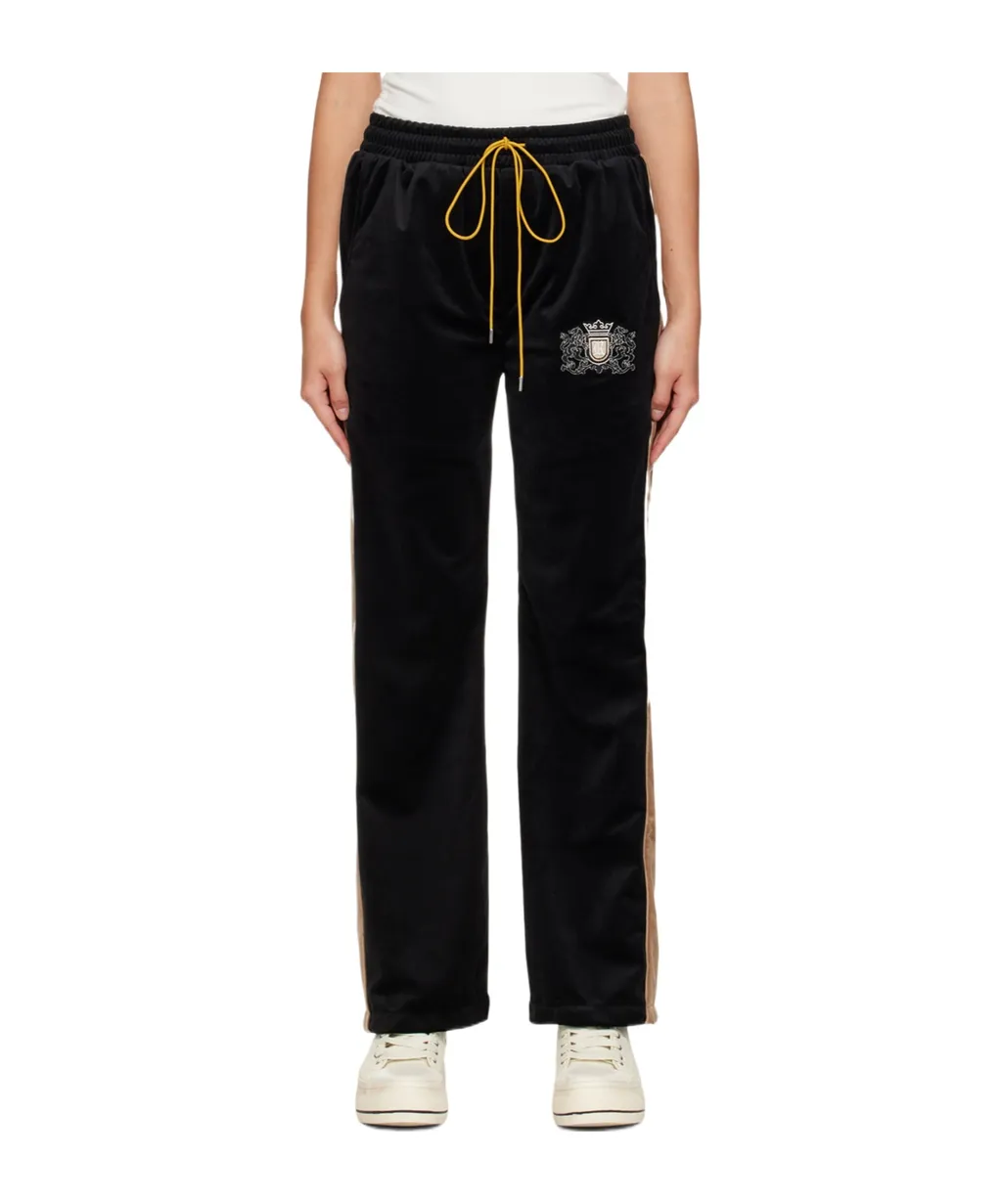 High-Waist Side Pocket Casual Pants