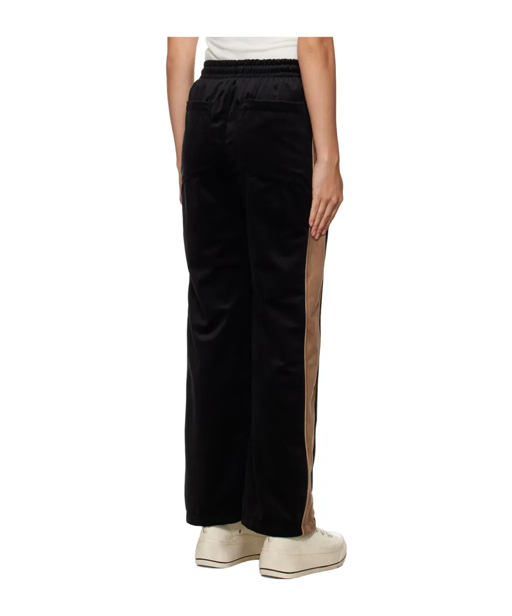 High-Waist Side Pocket Casual Pants