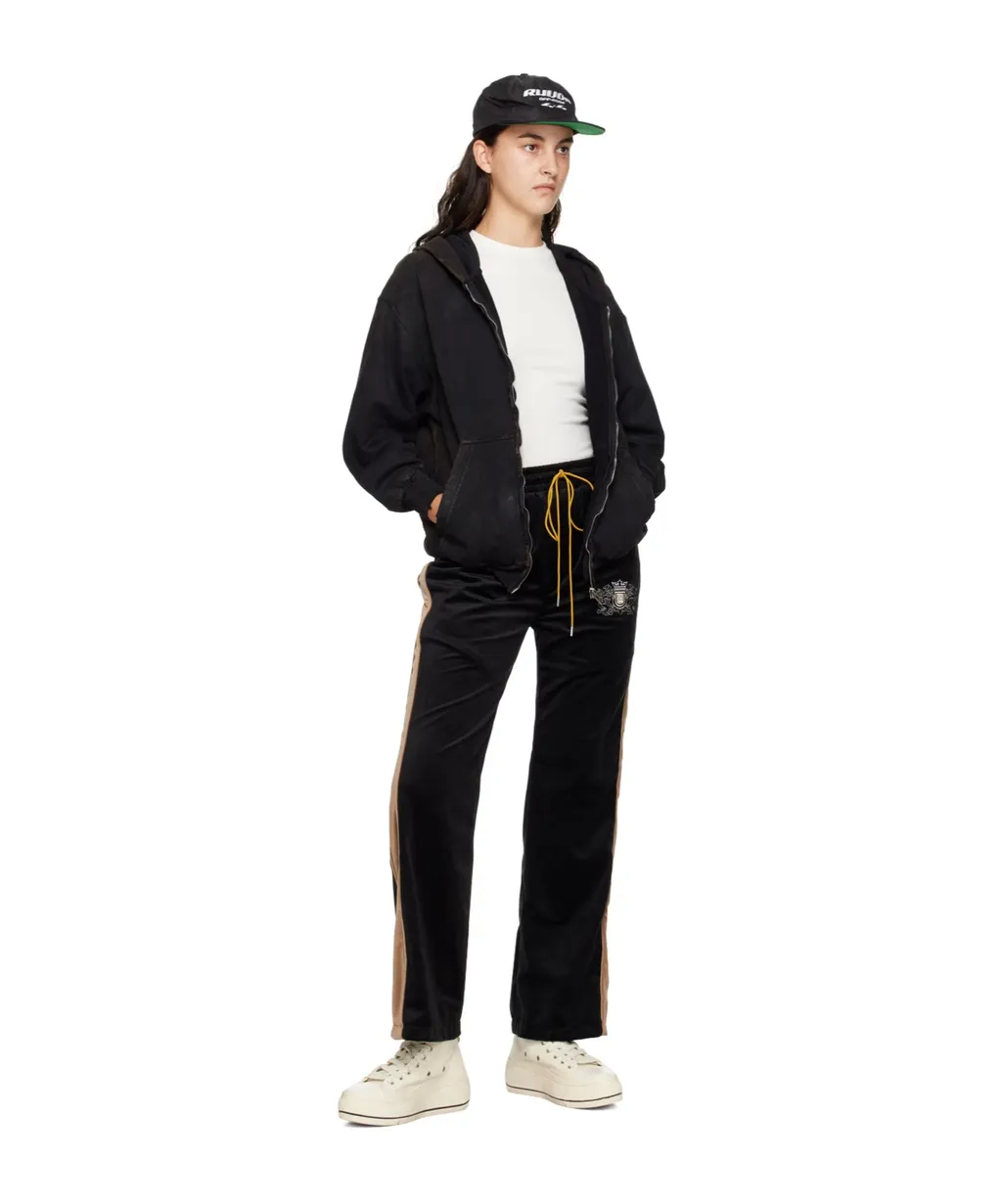 High-Waist Side Pocket Casual Pants