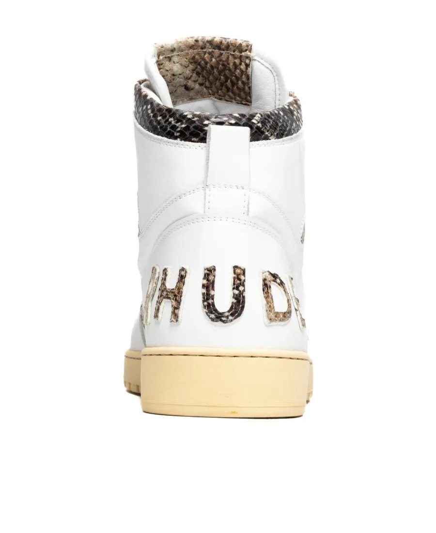 Panelled High-Top Sneakers