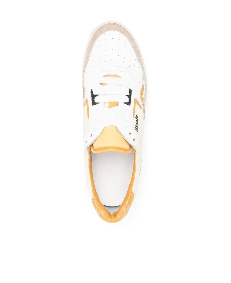 Racing Logo Embroidered Sneakers