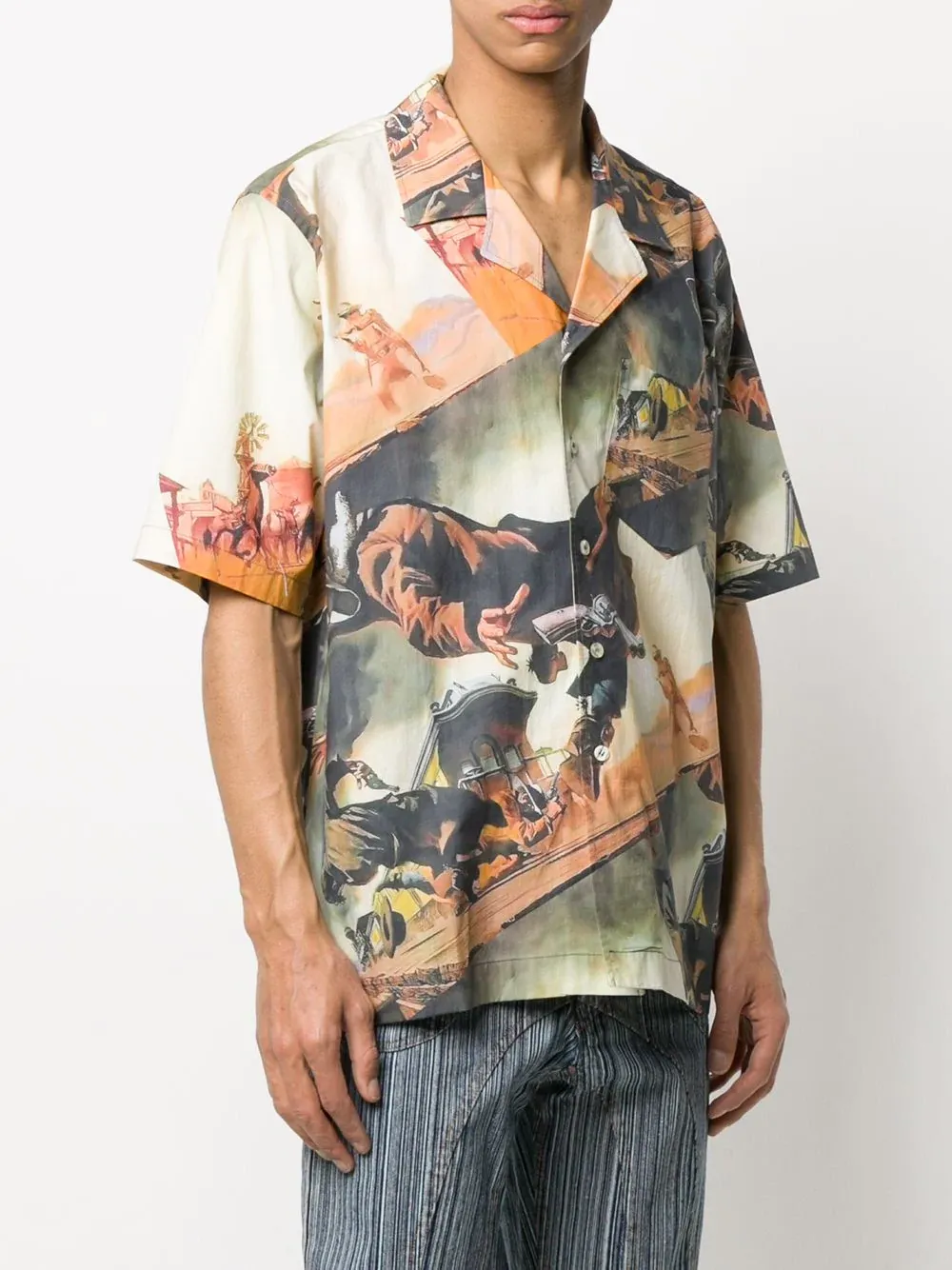 Pattern Printed Shirt