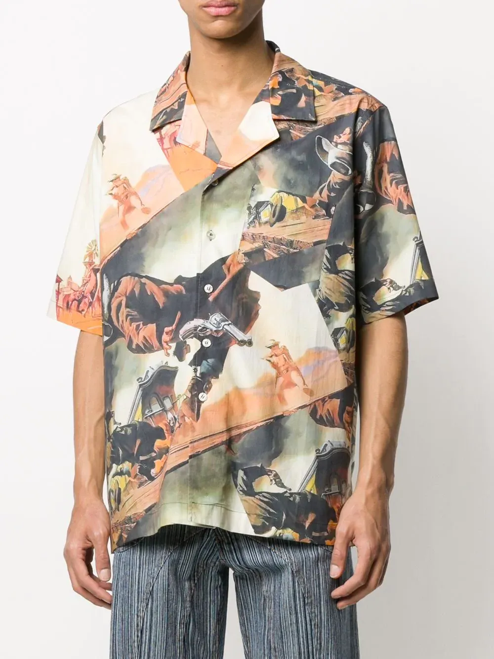 Pattern Printed Shirt