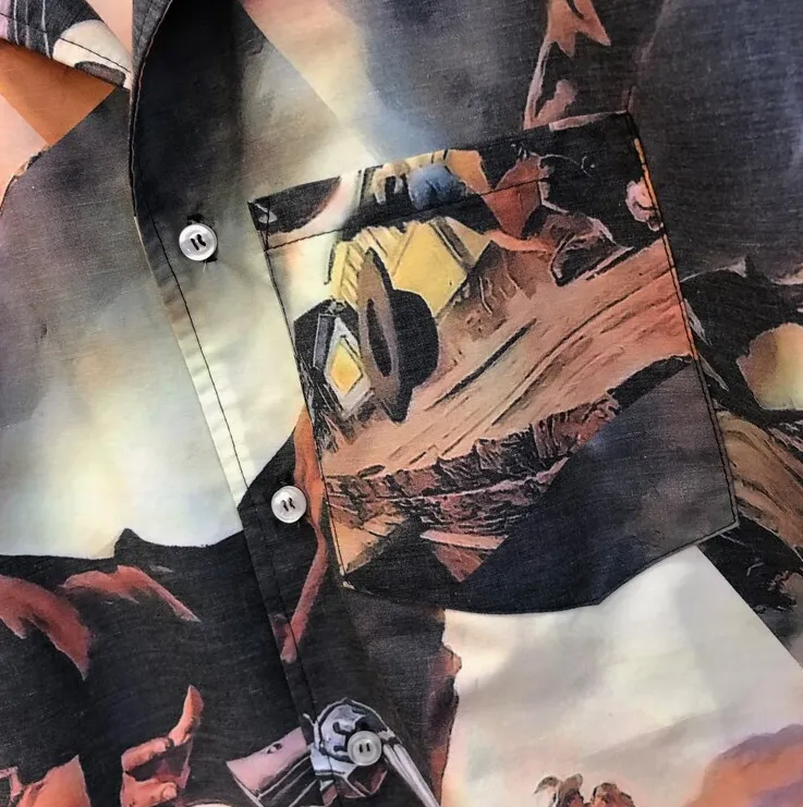Pattern Printed Shirt