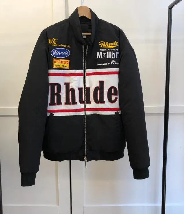 Logo Embroidered Casual Jacket