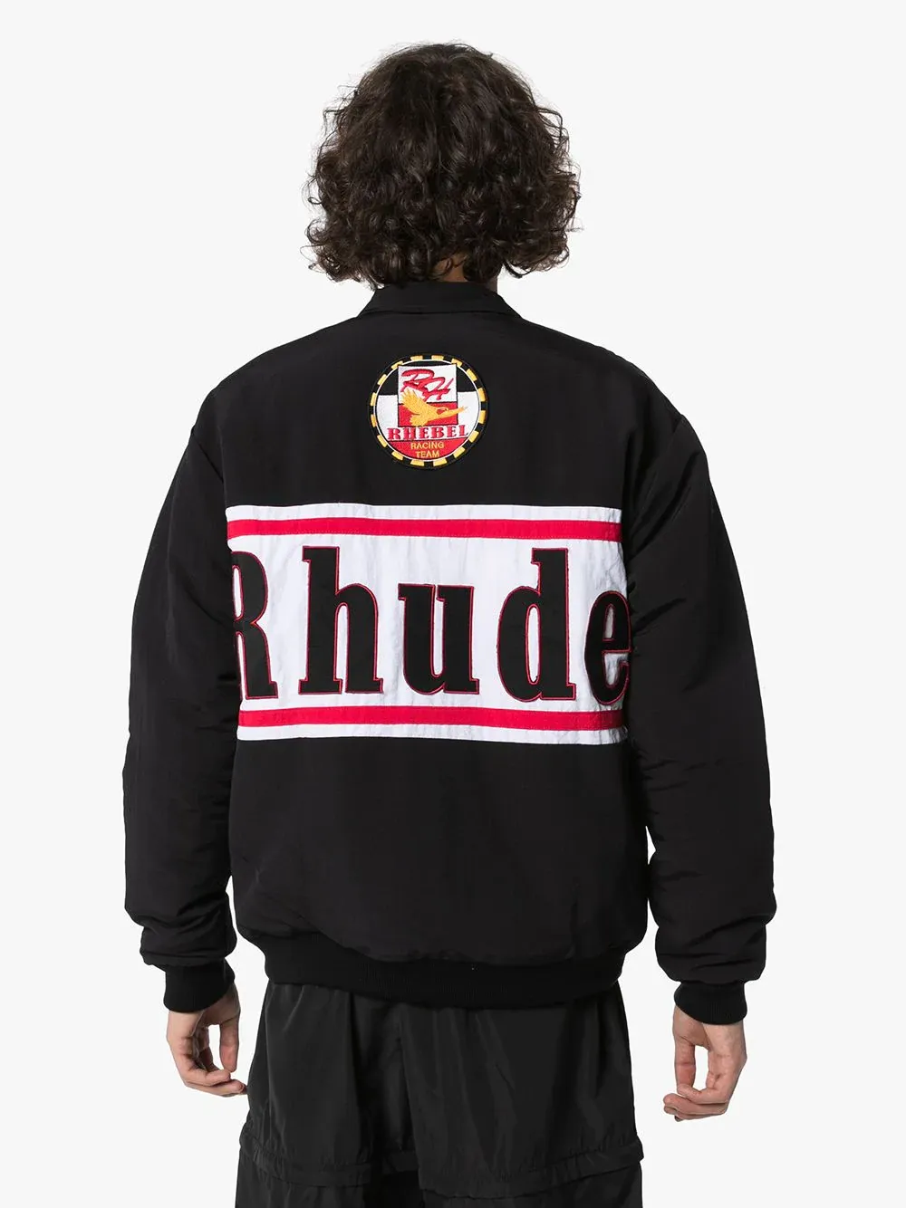 Logo Embroidered Casual Jacket