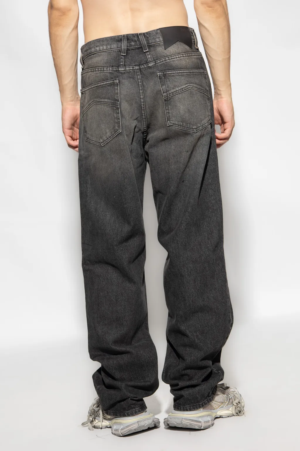 Mid-Rise Wide-Leg Jeans