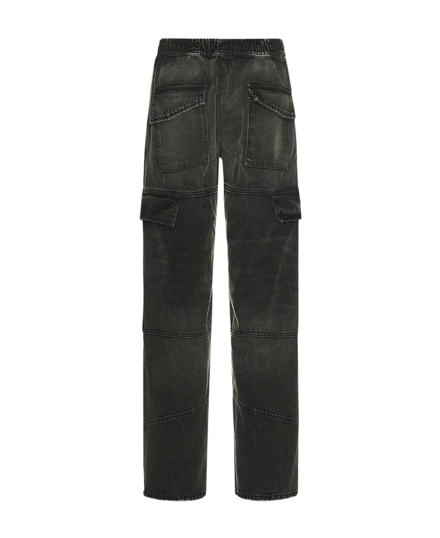 Plateau Cargo Jeans