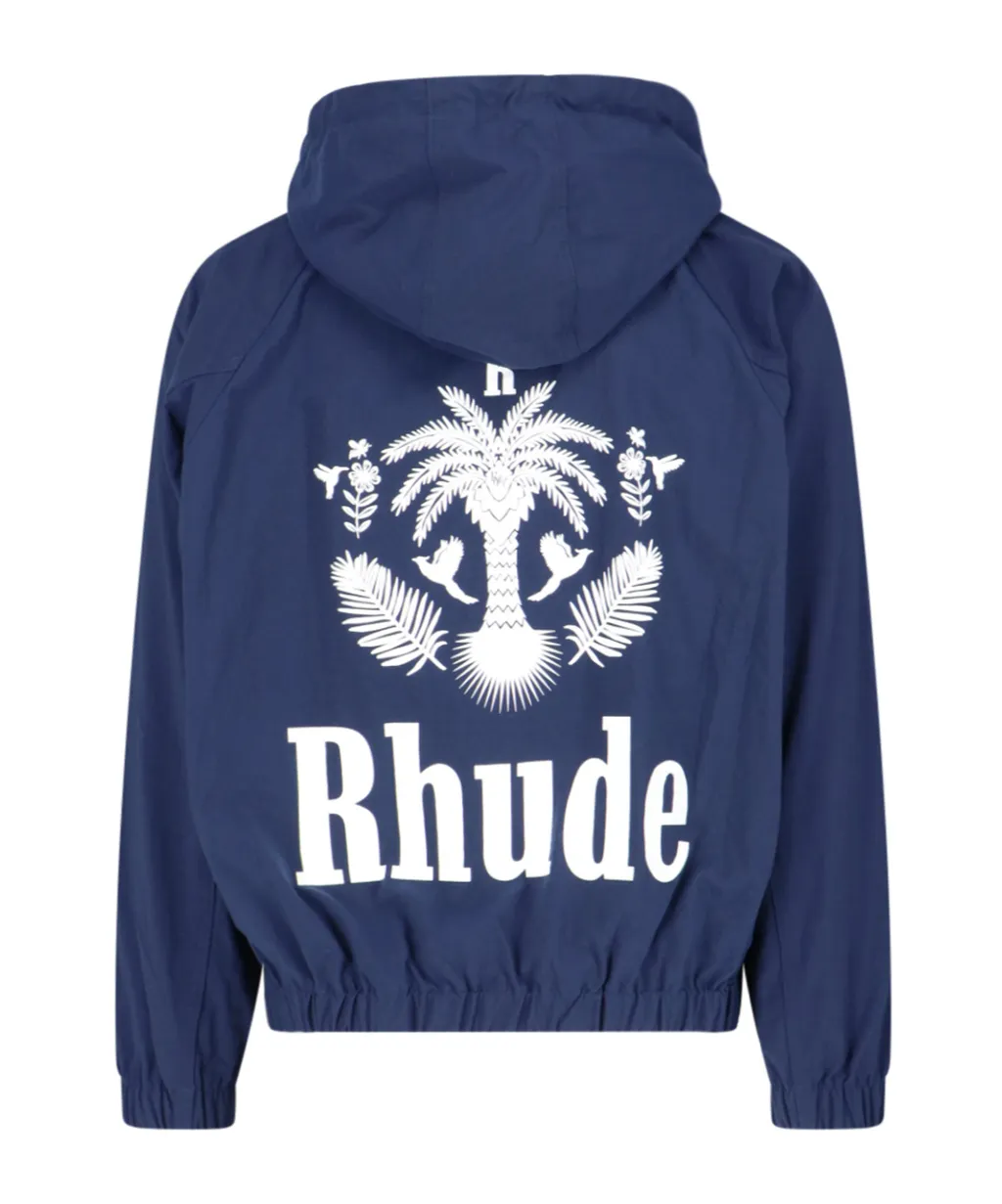 Logo-Print Cotton Hoodie