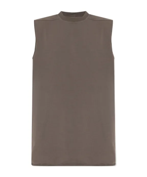Rick Owens Concordians Runway Jumbo Sl T In Dust Compact Heavy Jersey