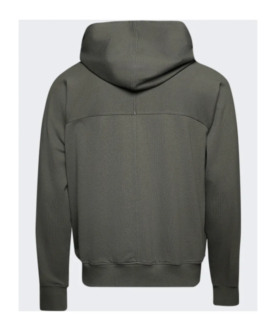 Rick Owens Concordians Windbreaker In Bosco Heavy Jersey
