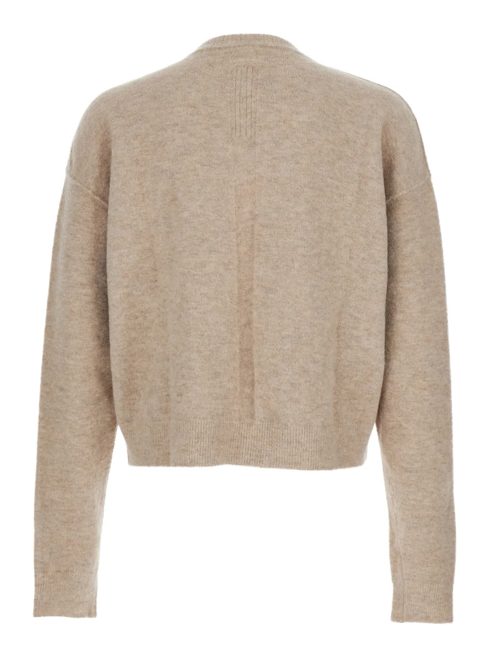 Long-Sleeved V-Neck Sweater