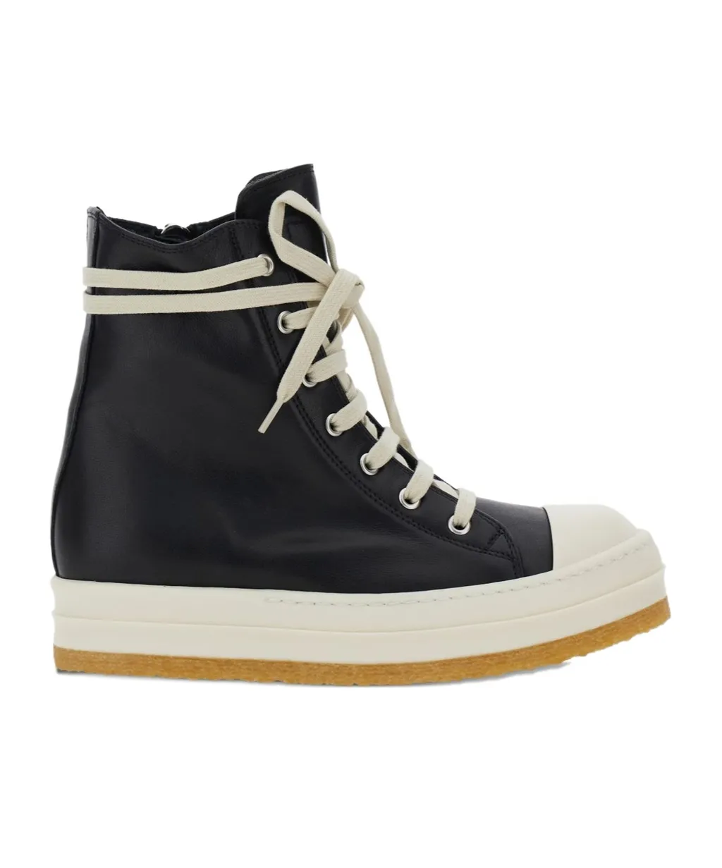 Lace-Up High-Top Sneakers