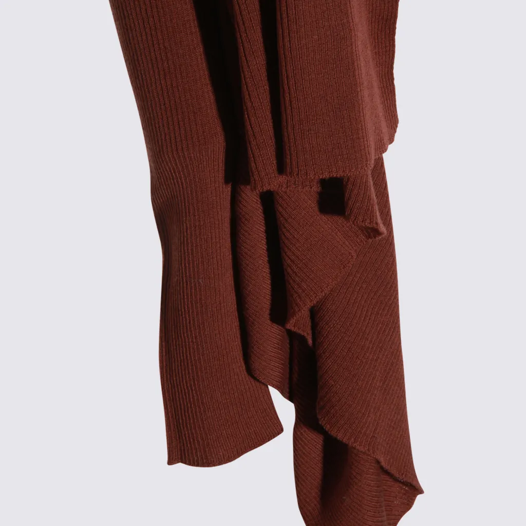 Ribbed Asymmetric Cardigan