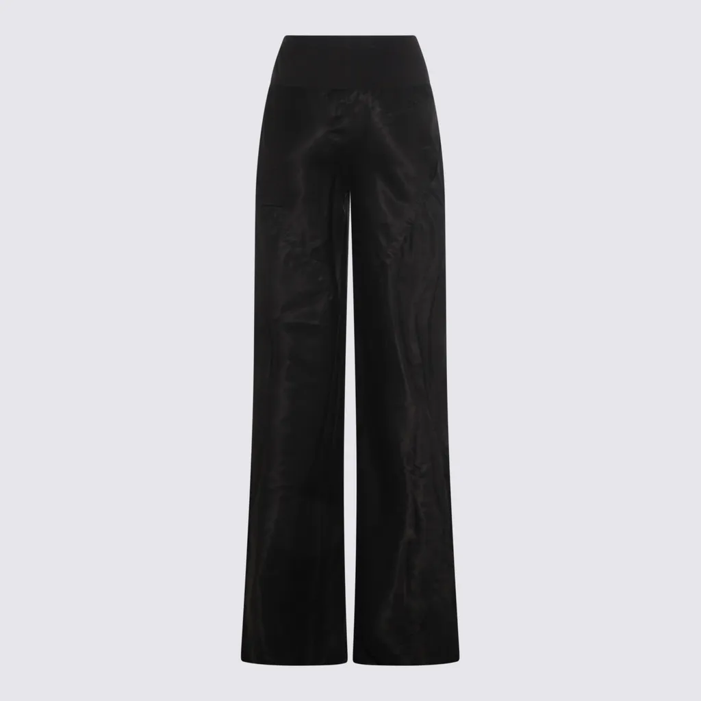 Ribbed-Waistband Trousers
