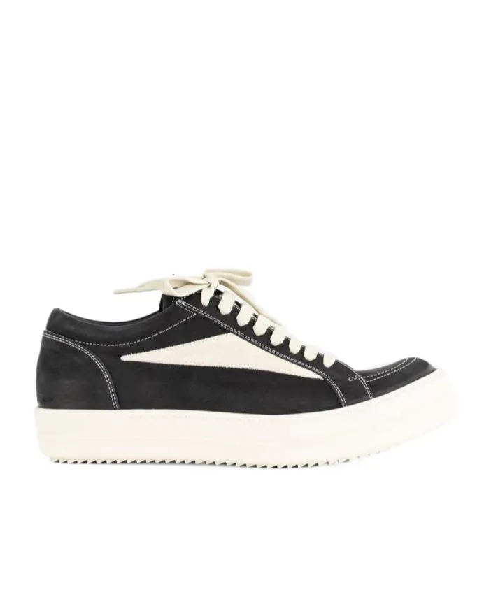 Panelled Lace-Up Trainers