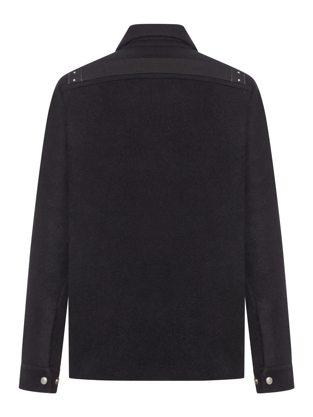 Rick Owens Concordians Brad Jkt In Black Double Cashmere