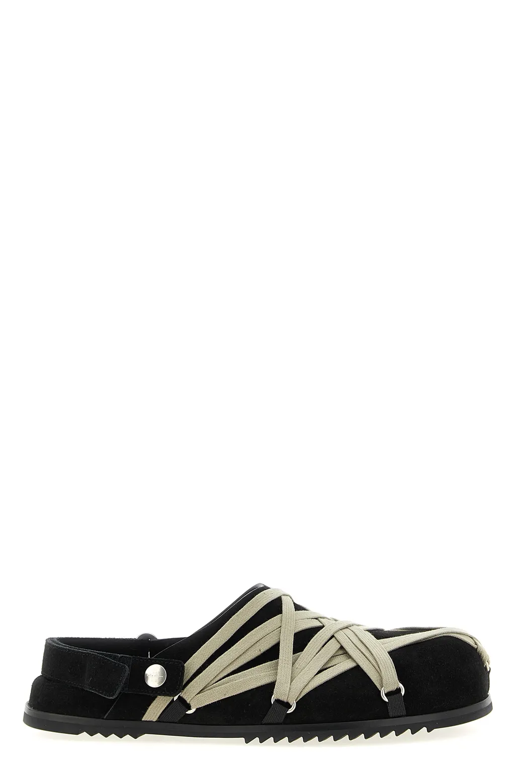 Megalace Strapped Mules