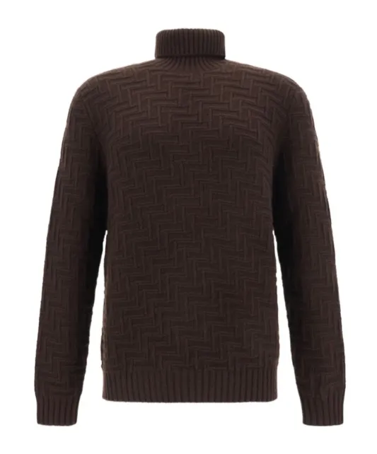 Wool And Cashmere Turtleneck Sweater
