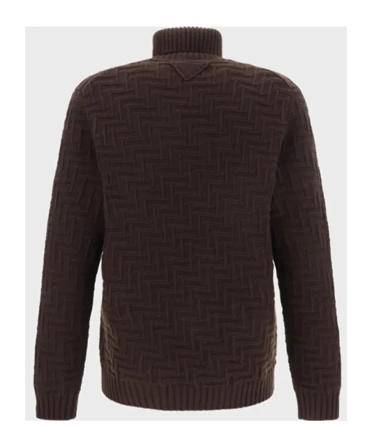 Wool And Cashmere Turtleneck Sweater
