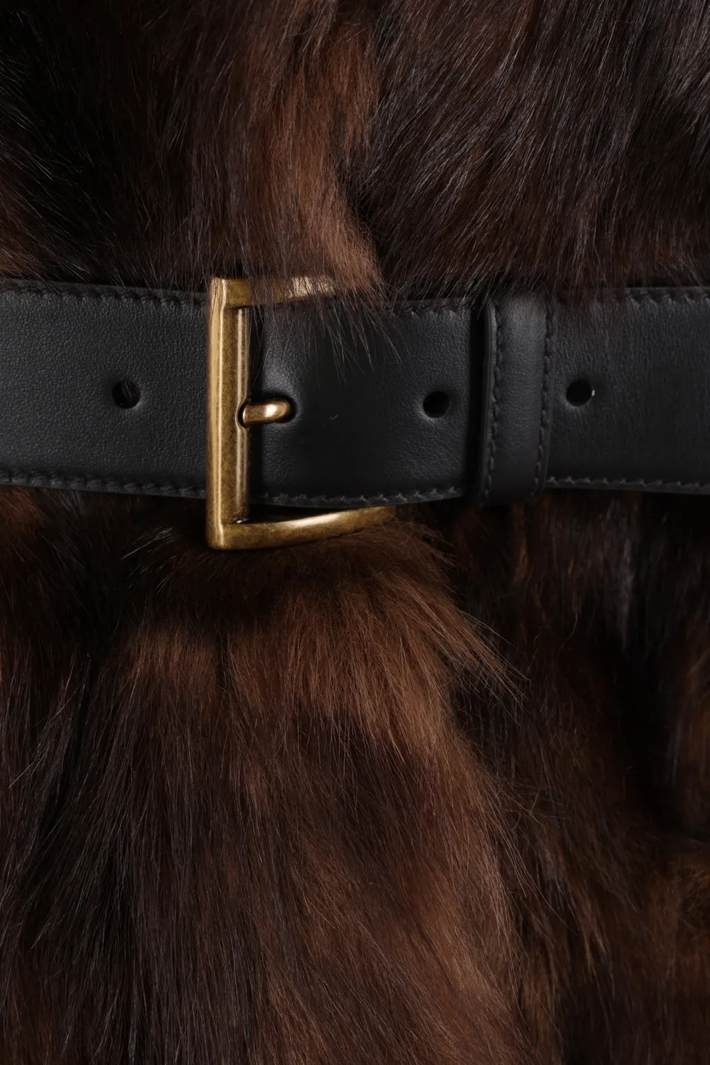 Sleeveless Belted Gilet