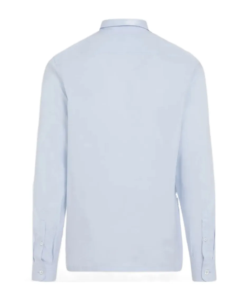 Long-Sleeved Button-Up Shirt