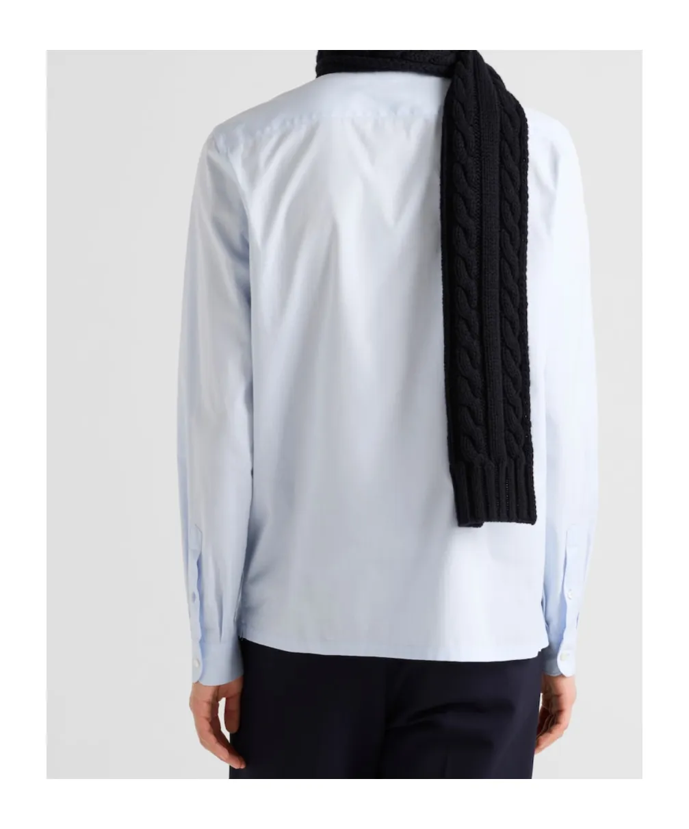 Long-Sleeved Button-Up Shirt