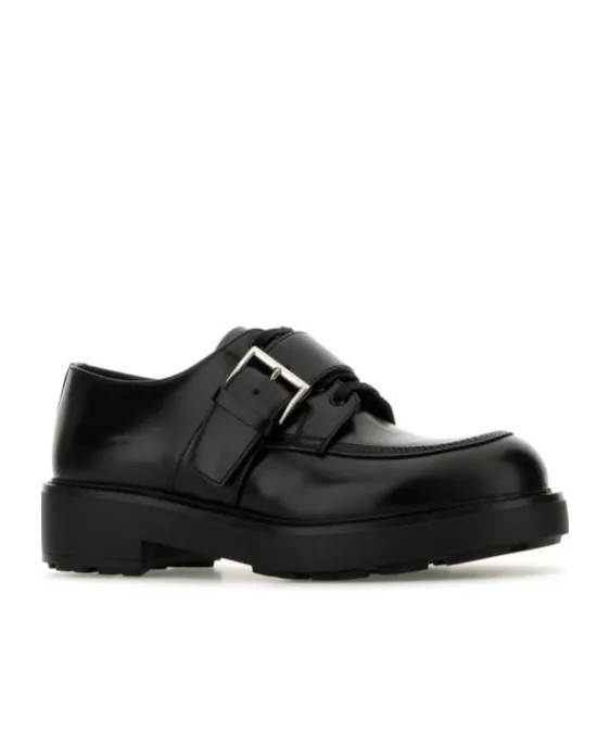 Buckled Derby Shoes