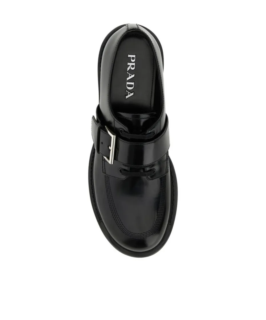 Buckled Derby Shoes