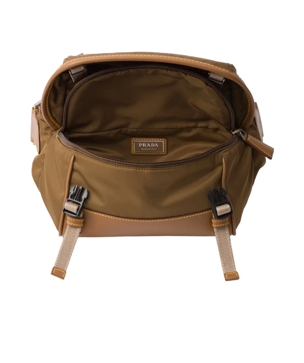 Re-Nylon Triangle-Logo Shoulder Bag
