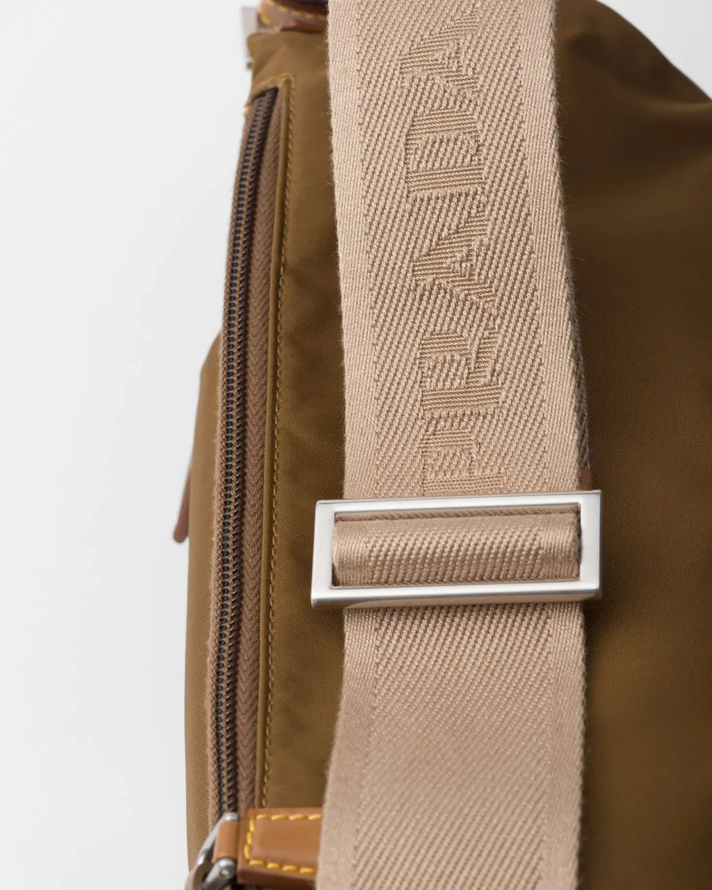Re-Nylon Triangle-Logo Shoulder Bag