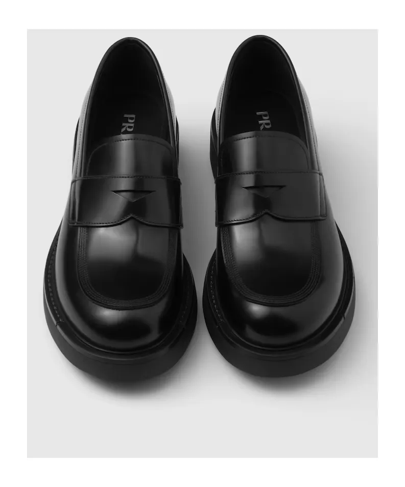 Logo Details Loafers