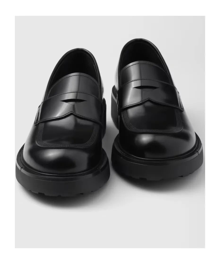 Logo Details Loafers