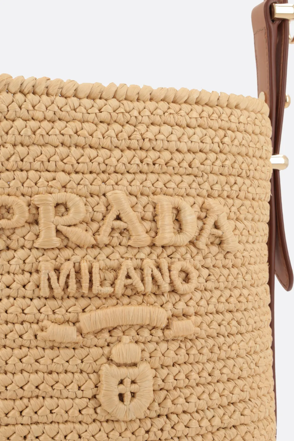 Logo-Embroidered Bucket Bag