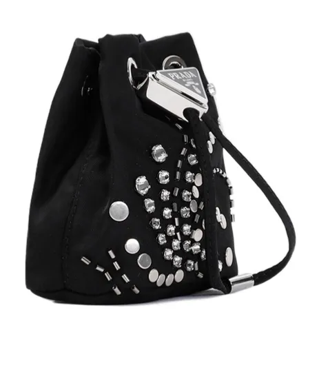 Mini Drawstring Shoulder Bag