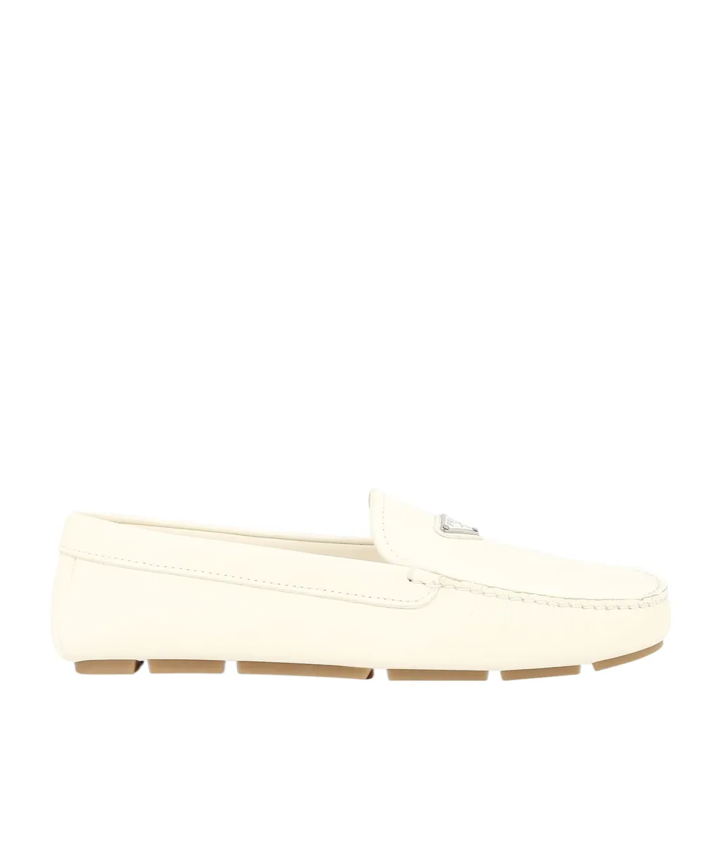 Logo Plaque Slip-On Loafers