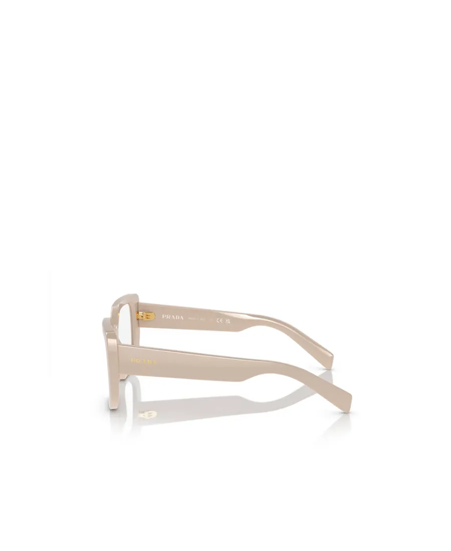 Geometric Frame Logo Glasses