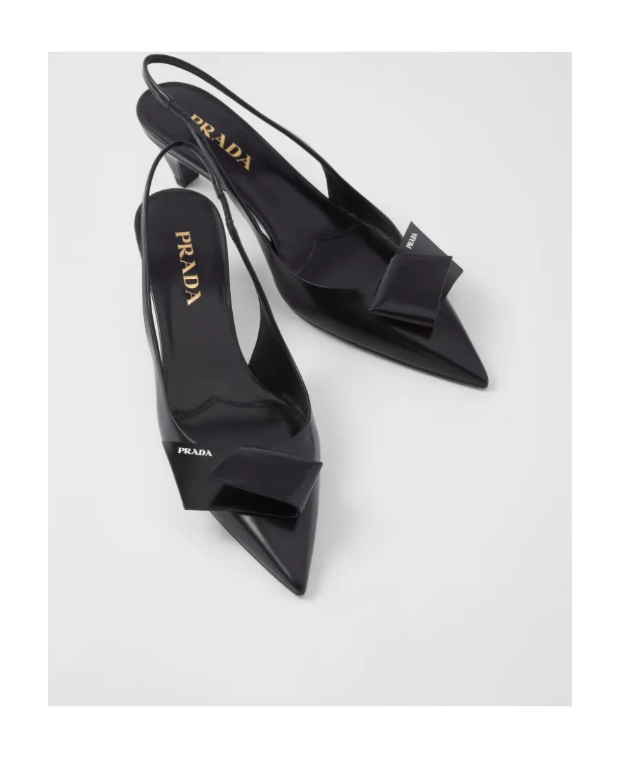Pointed Toe Slingback Pumps