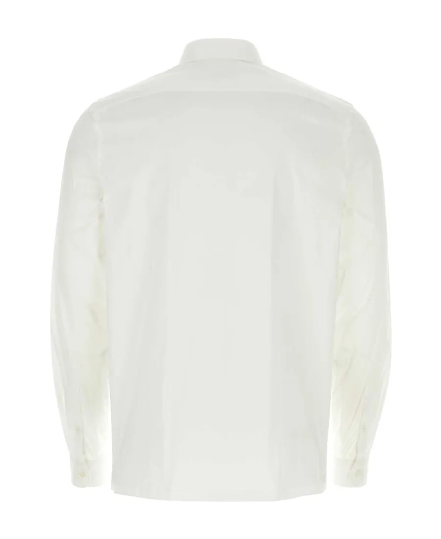 Logo Embroidered Buttoned Shirt