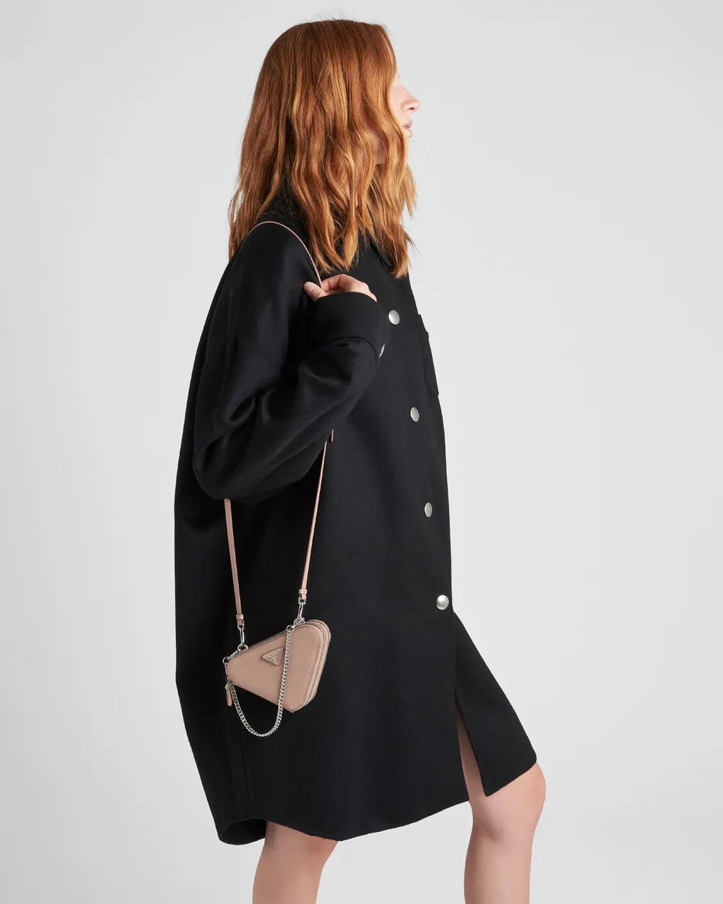 Saffiano Leather Mini Pouch