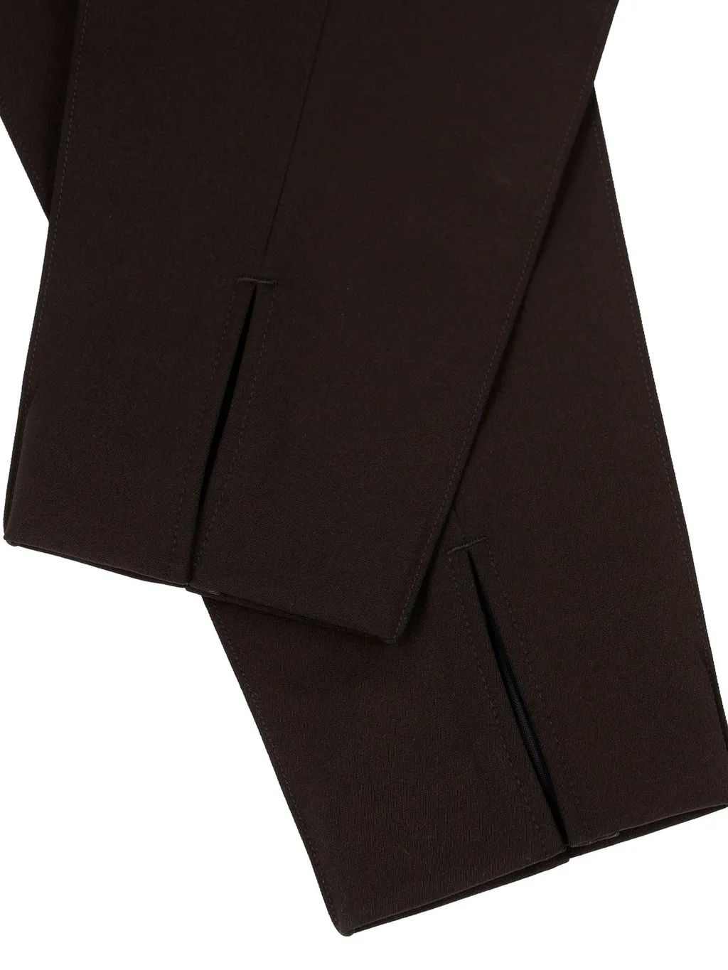 Slit-Detailed Tailored Trousers