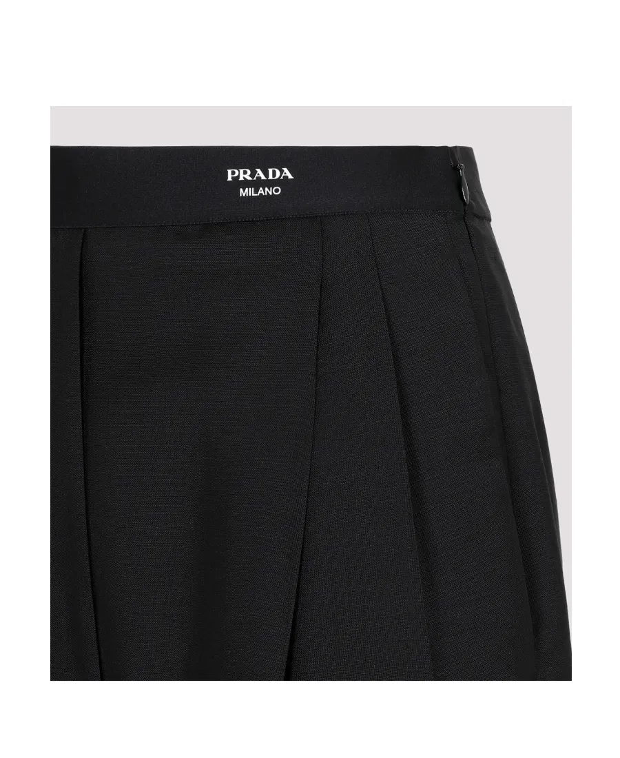 Logo-Detail Tailored Trousers