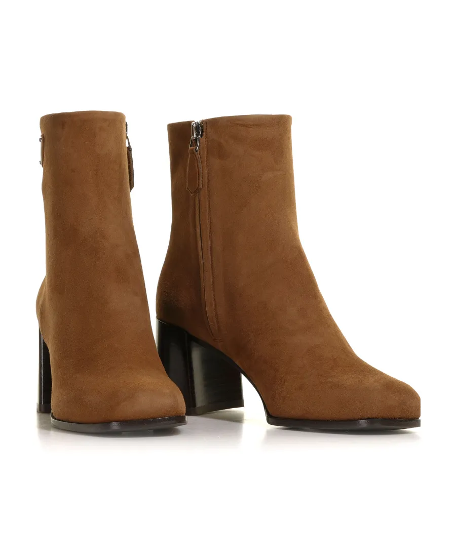 Suede Booties