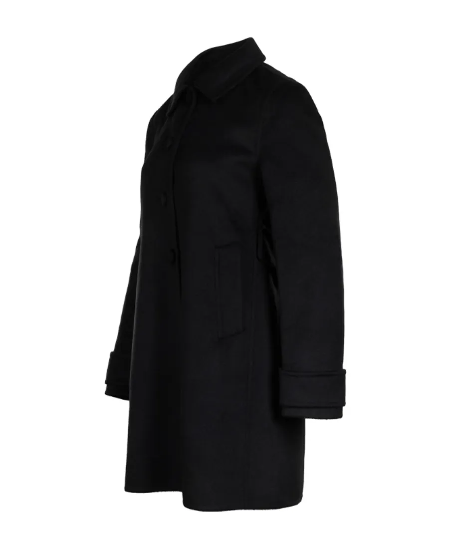 Medium And Long Wool Coat